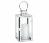 Cilio TORRE Lampion 30 cm Srebrny